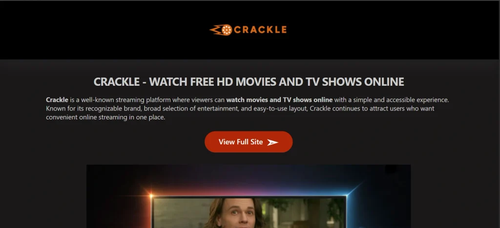 Soap2Day Alternative-crackle
